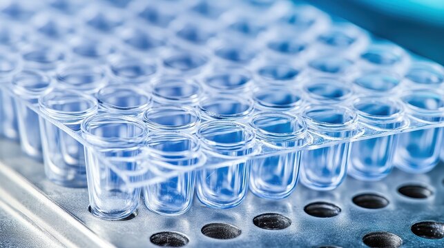 Electroporation cuvettes arrayed on device for scientific testing