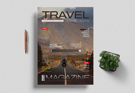 Magazine Cover Template