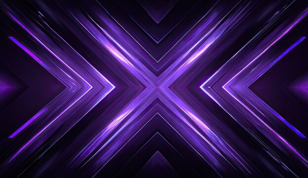 Abstract purple geometric design