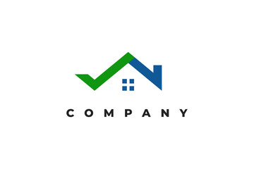 nice house property business logo design