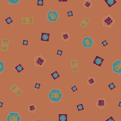 Transformative Teal geometric background textures, backdrop
