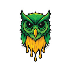 Fierce Owl Gaze Svg