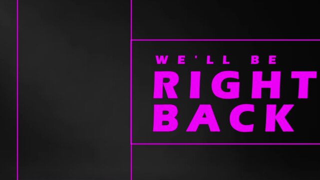 we'll be right back intermission of the streaming 4k video.