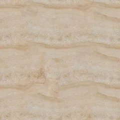 Selbstklebende Fototapeten Marmor Travertine stone wall tile, abstract background. Seamless square texture, tile ready.  © Dmytro Synelnychenko