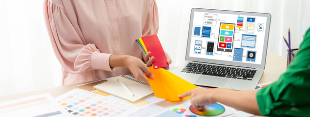 UX UI design process for brisk mobile application and website . Creative prototype of wireframe for professional app developer .