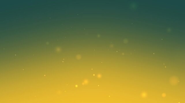 Golden and teal gradient with soft floating sparkles and bright bokeh lights creating a warm glowing mood perfect for festive events global celebrations and modern digital designs