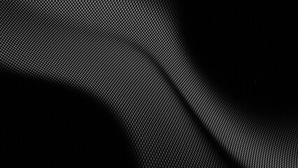 black textured surfaces metallic, carbon fiber, metal mesh, or high-tech synthetic fabrics (Kevlar) with grid and weave patterns are synonymous with Dark Mode, automotive, technology, and gadget theme