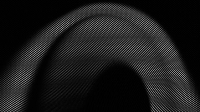 black textured surfaces metallic, carbon fiber, metal mesh, or high-tech synthetic fabrics (Kevlar) with grid and weave patterns are synonymous with Dark Mode, automotive, technology, and gadget theme