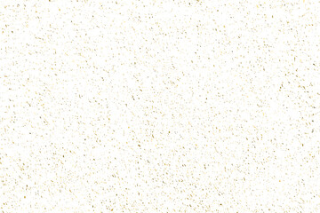 Gold Glitter Texture Isolated on White Background. Golden stardust. Amber Particles Color. Sparkles Rain. Vector Illustration, Eps 10.