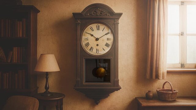 古い振り子時計