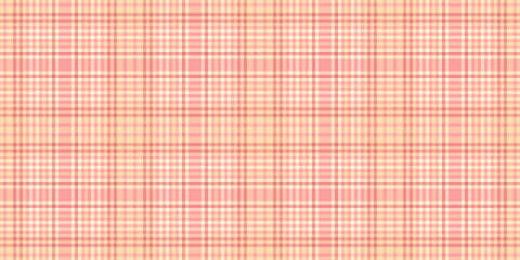 Free fabric check plaid, native background vector seamless. Striped tartan pattern textile texture in red and navajo white colors.