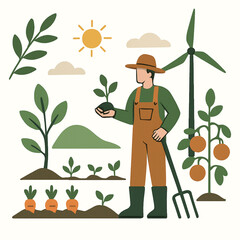 Sustainable Agriculture and Renewable Energy Farm