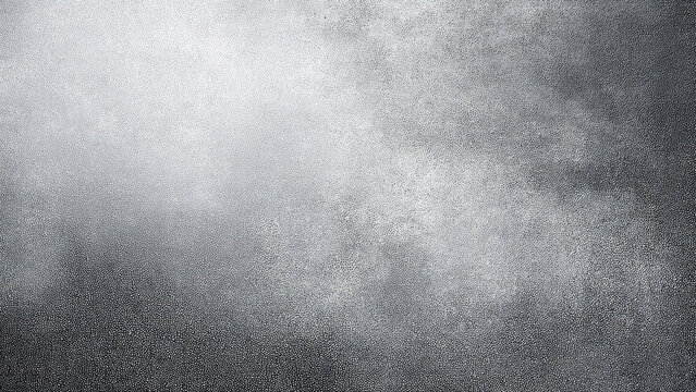 Gritty gray background showcasing a subtle gradient from bright silver-white to dark charcoal, offering a versatile textured surface.