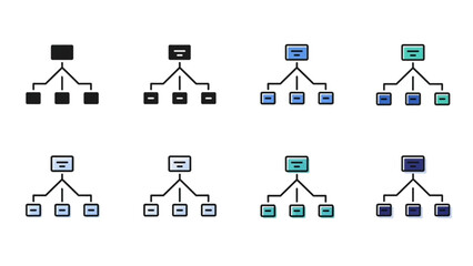 Diverse Organizational Chart Styles A Visual Guide to Hierarchy and Structure