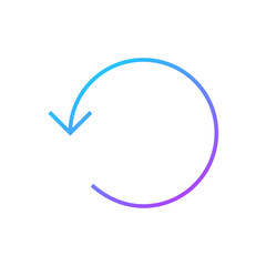 Circular Rotating Arrow Refresh Sync Update Icon