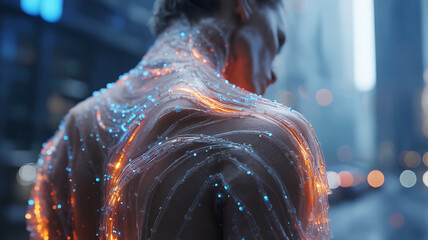 Bio-digital humanoid body