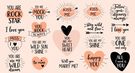 Vector icons celebrating various events and holidays with gift boxes, music, and food, perfect for invitations and decorations