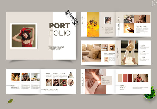 Modern Portfolio Brochure Layout
