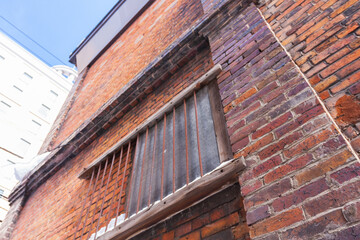 冬の小樽、古い建築物