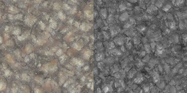 Granite watercolor texture. Grunge filter. Granite background via an alpha channel.