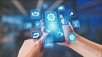 AI Assistant Brain Processor with LLM Technology, Big Data, Machine Learning, Generative AI for Business Support, Future Agentic AI Technology and Artificial Intelligence Prompt Engineering. Spire