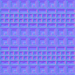 Obraz premium Seamless normal map glass texture high resolution texture. Grunge filter.