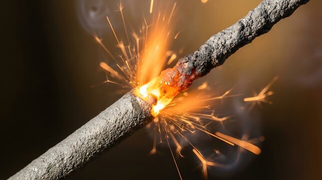 Burning Sparkler