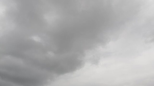 dark clouds timelapse