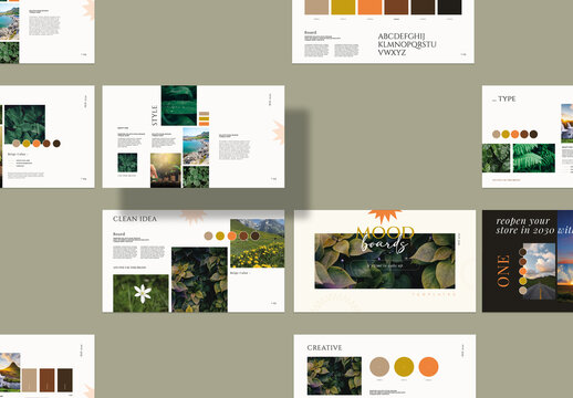 Mood Board Presentation Template