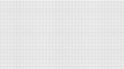 Grid paper template with small squares, grid background lined, grid paper sheet. vector illustration