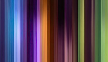 Abstract vertical multicolored stripes