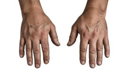 High contrast image showing a fingerprint pattern in black and white creating a sense of mystery