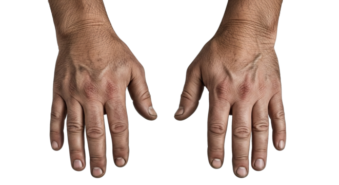 High contrast image showing a fingerprint pattern in black and white creating a sense of mystery