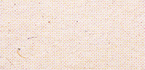 Soft Halftone Dot Pattern on Pale Textured Paper