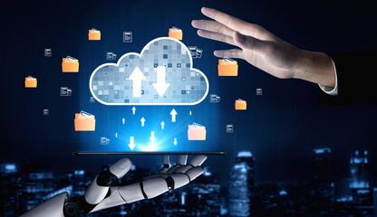 AI artificial intelligence optimizes cloud infrastructure with virtual assistants and intelligent automation, improving scalability, security, and digital business continuity. Vouch