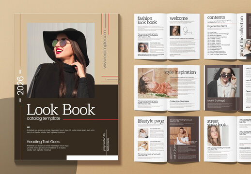 Modern Style Look Book Collection