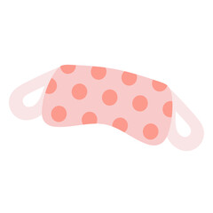 アイマスク　イラスト