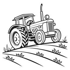 Classic Farm Tractor