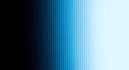 Abstract blue gradient with vertical lines from dark to light