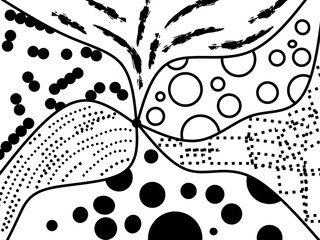 black and white abstract background