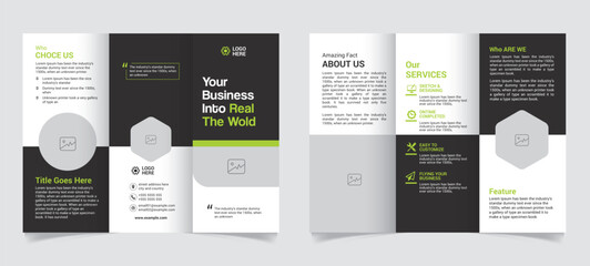 Trifold Brochure Template Design