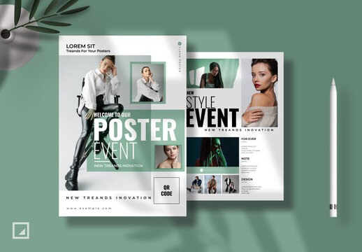 Fashion Event Poster Layout