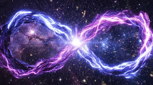 Cosmic infinity symbol