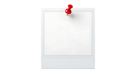 blank note paper on white background