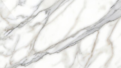 Obraz premium Elegant White Marble Texture Background with Gray Veins.