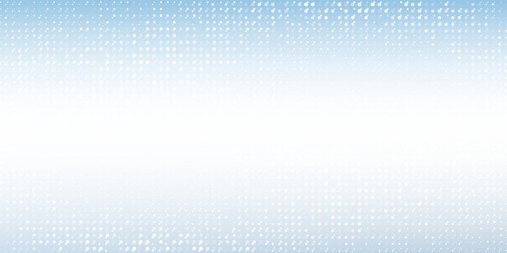 Abstract dotted light blue background with sheer waves. Halftone pattern illustration on white and blue nice simple