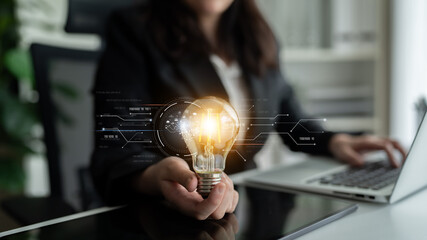 AI artificial intelligence with digital brain and connected data circuit. AI core processes data, AI core drives intelligence, enables connection, and AI core powers smart digital systems. Latch