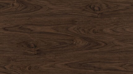 Fototapeta premium Dark walnut wood texture with rich deep grain pattern