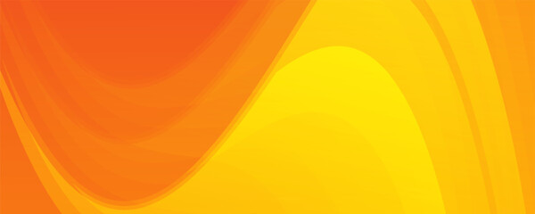 Orange wave line background. Vector illustration