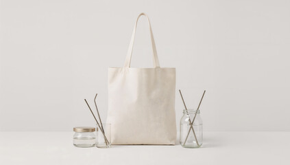 Zero-Waste Eco Products on Minimal Background
